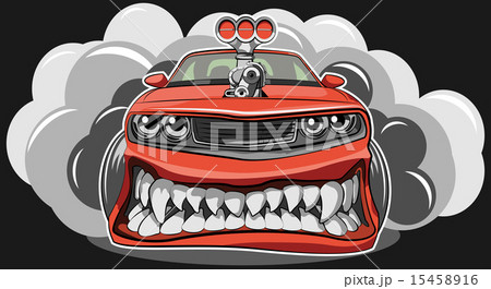 Angry car 15458916
