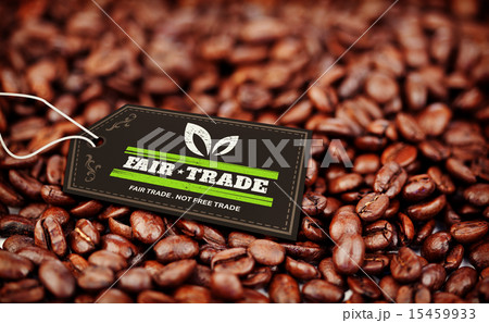 Composite image of fair trade stamp Composite image of fair trade stamp 15459933