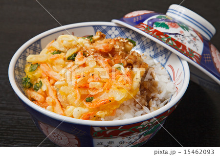 かき揚げ丼 15462093