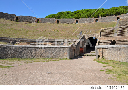 Interior of the Pompeian Amphitheatre Interior of the Pompeian Amphitheatre 15462182