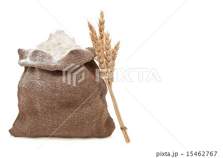 Flour and wheat ears Flour and wheat ears 15462767