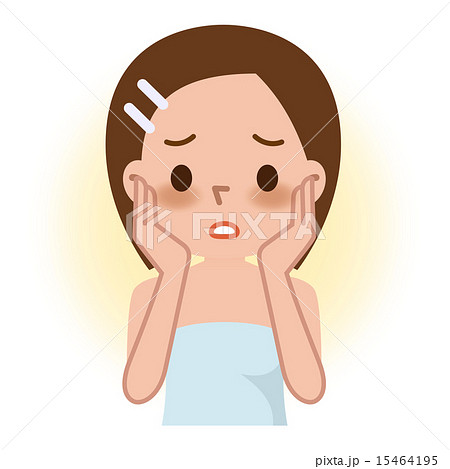 美容 くすみ 女性 15464195