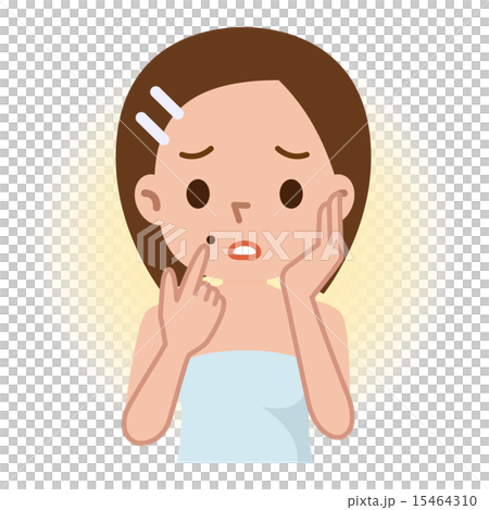 美容 ほくろ 女性 15464310