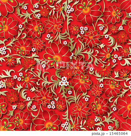 abstract seamless floral ornament 15465064