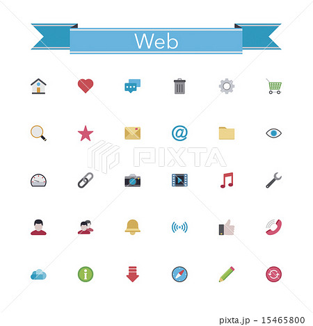 Web Flat Icons 15465800