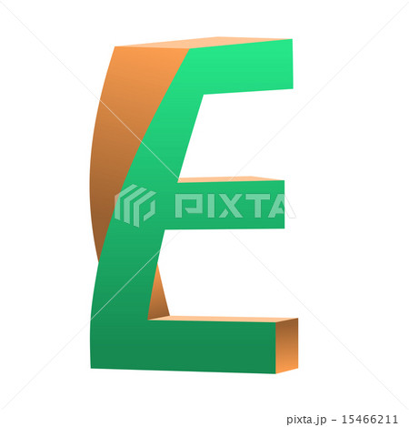 Twisted Letter E Logo Icon Design Template Element 15466211