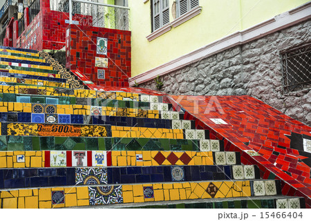 Escadaria Selaron, Rio de Janeiro, Brazil 15466404