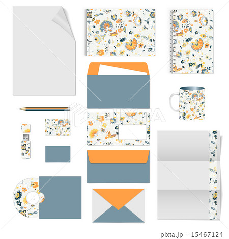 corporate identity. stationery template design.  15467124