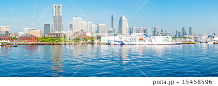 横浜みなとみらい21(横浜市中区、大さん橋より) 15468596