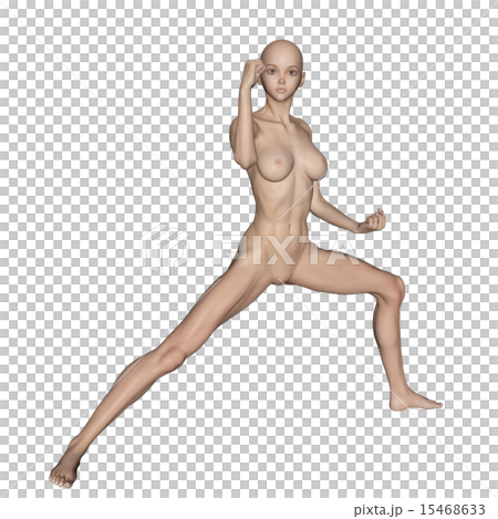 筋肉標本 格闘技する女性 合成用スキンフルヌード perming 3DCG イラスト素材 筋肉標本 格闘技する女性 合成用スキンフルヌード perming 3DCG イラスト素材 15468633