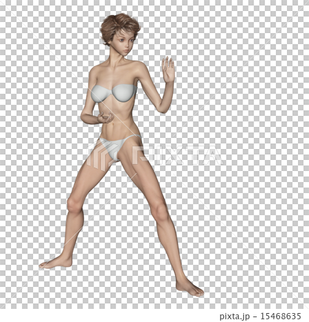 筋肉標本 格闘技する女性合成用スキン 水着&頭髪 perming 3DCG イラスト素材 筋肉標本 格闘技する女性合成用スキン 水着&頭髪 perming 3DCG イラスト素材 15468635