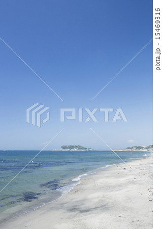 江ノ島と七里ケ浜 江ノ島と七里ケ浜 15469316