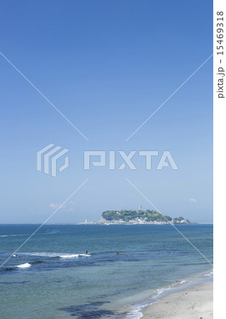 江ノ島と七里ケ浜 江ノ島と七里ケ浜 15469318