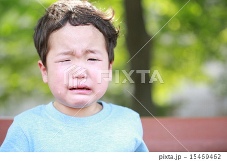大泣きする幼児 15469462