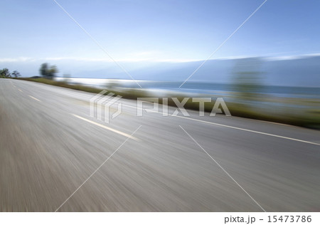 Quiet lakeside road Quiet lakeside road 15473786