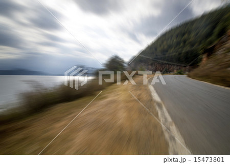 luguhu" Lijiang in China, the lake road, luguhu" Lijiang in China, the lake road, 15473801