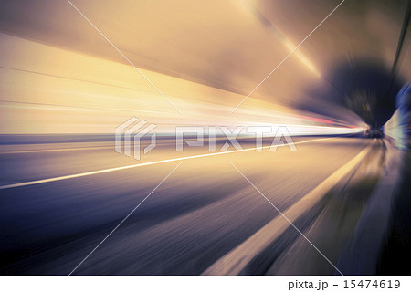 Night tunnel car Night tunnel car 15474619