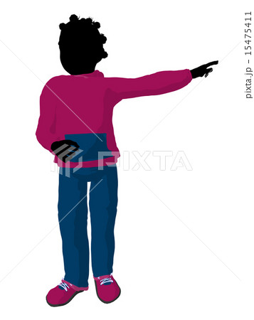 African American Teen Urban Female Silhouette African American Teen Urban Female Silhouette 15475411