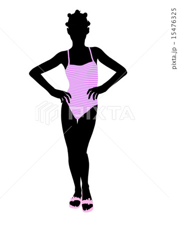 African American Teenager Illustration Silhouette 15476325