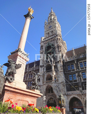 ミュンヘン新市庁舎前（New Town Hall, Munich） 15477958