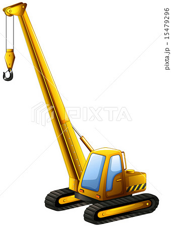 Crane Truckのイラスト素材