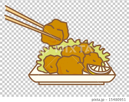 筷子放在炸好的盤子裡 筷子放在炸好的盤子裡 15480951