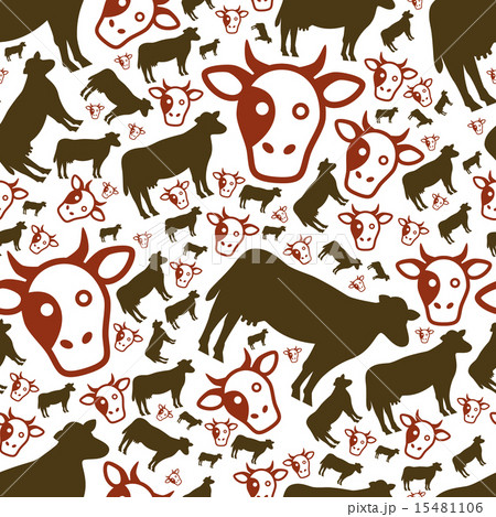 cow seamless pattern 15481106
