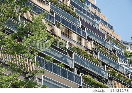 豊島区新庁舎の太陽光パネル 15481178