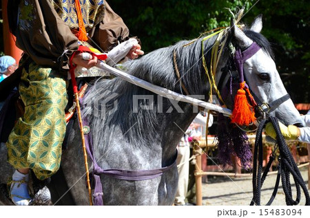 京都 上賀茂神社の競馬会神事(くらべうまえしんじ) 京都 上賀茂神社の競馬会神事(くらべうまえしんじ) 15483094