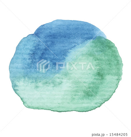 Hand painted watercolor blob. Hand painted watercolor blob. 15484205