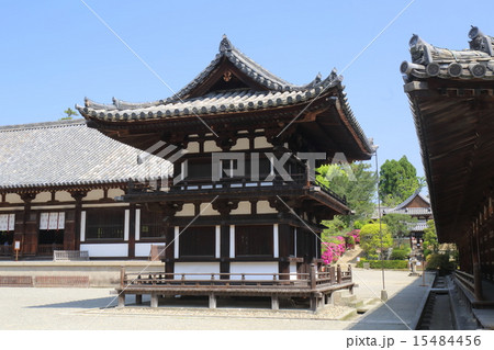 奈良　唐招提寺　鼓楼 15484456