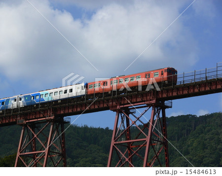 ディ-ゼルカ-と餘部鉄橋 ディ-ゼルカ-と餘部鉄橋 15484613