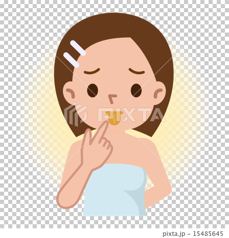 舌苔 女性 舌苔 女性 15485645
