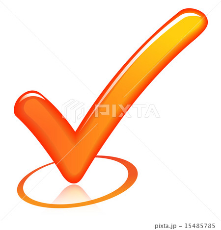 orange design check mark orange design check mark 15485785