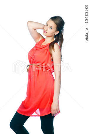 attractive brunette woman attractive brunette woman 15485939
