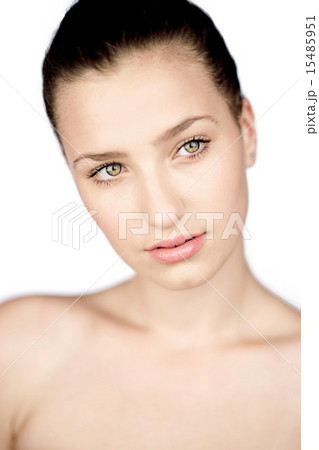 beauty portrait of teen girl 15485951