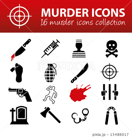 murder icons murder icons 15486017