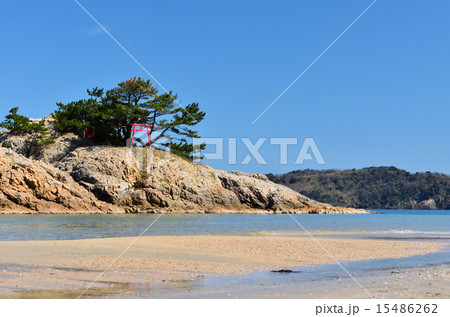 鳥取県 浦富海水浴場 15486262