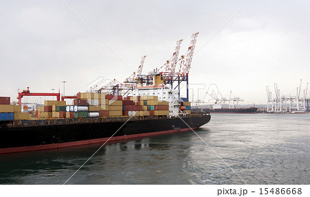 container operation in port with cranes Durban container operation in port with cranes Durban 15486668
