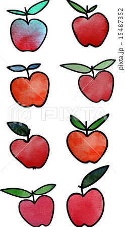 vector pattern with apples and pears vector pattern with apples and pears 15487352