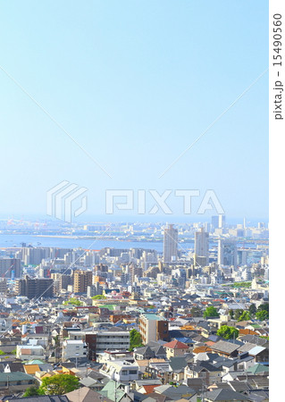都市風景(ビル群と青空) 都市風景(ビル群と青空) 15490560