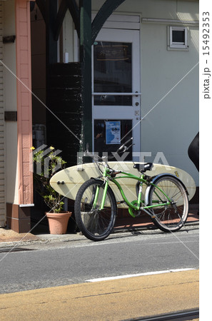 サーファー自転車 15492353