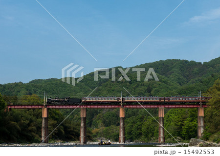 長瀞秩父鉄道の蒸気機関車 15492553