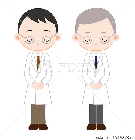 頭を下げる医師 15492735