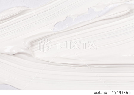 Paint brush stroke over the white paper 15493369