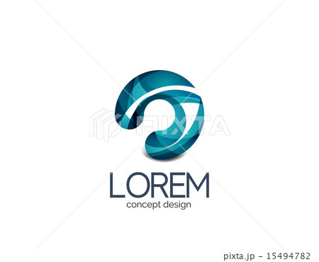 Circle business logo, target, location concept Circle business logo, target, location concept 15494782