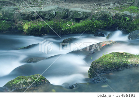 小川の流れ 15496193