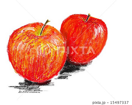 りんごのイラストのイラスト素材 [15497337] - PIXTA
