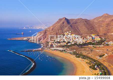 Beach Teresitas in Tenerife - Canary Islands Beach Teresitas in Tenerife - Canary Islands 15499008