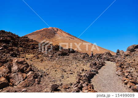 Volcano Teide in Tenerife island - Canary Spain 15499009